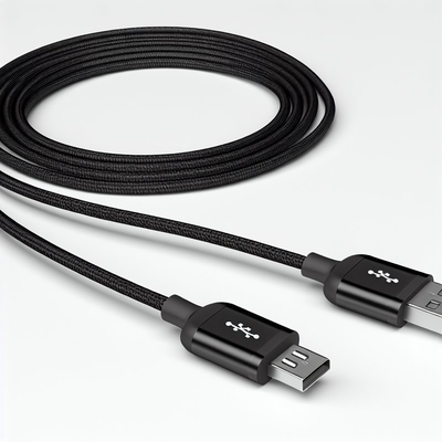 6ft Nylon Braided Micro USB Cable Fast Charging Data Transfer