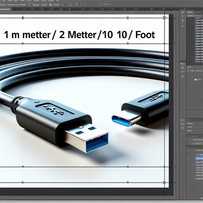 USB 3.0 Type C to C Cable 1m 2m 10ft Fast Charging Data Transfer