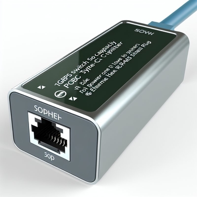 48V to 24V 12V 5V POE Splitter with 1Gbps Switch Capacity