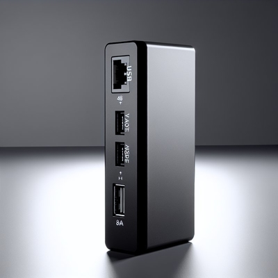 48V to 12V POE Splitter IEEE802.3af with RJ45 and DC Cable
