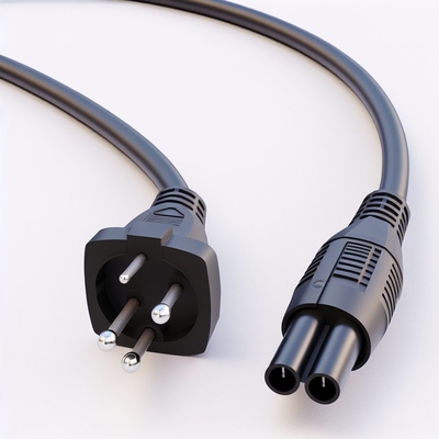 EU 3-Pin Schuko Plug to C13 Power Cord 0.75mm² HO5VV-F