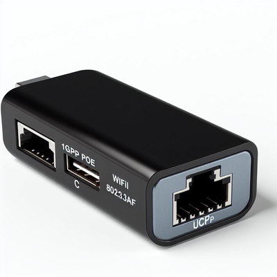 48V to 24V POE Splitter 1Gbps IEEE 802.3af for Security Cameras
