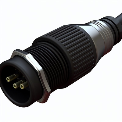 M12 IP67 Waterproof Connector 3Pin Male to Female LED Lighting Cable