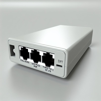 48V to 24V 12V 5V POE Splitter with 2.1MM 5.5MM Type C DC Jack