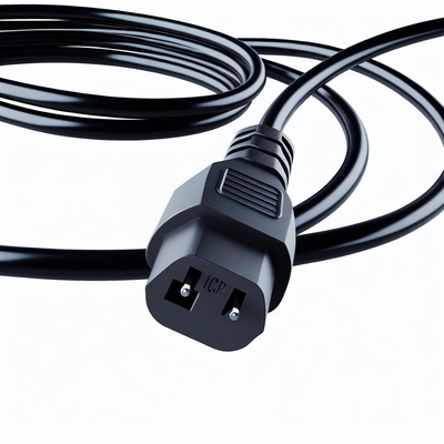 0.8M C7 to C8 Power Cord 18AWG PVC Jacket ROHS Certified