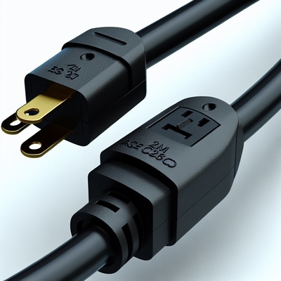 0.8M C7 to C8 Power Cord 18AWG PVC Jacket ROHS Certified