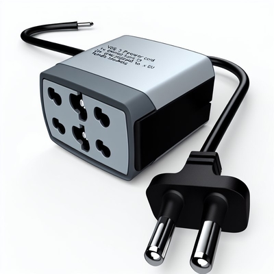 VDE Certified EU 3-Pin Power Cord with Schuko Plug