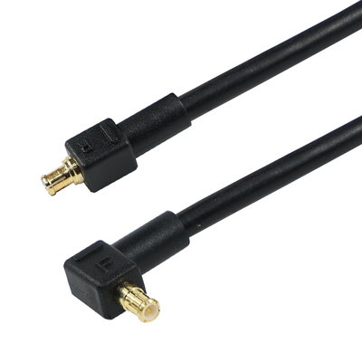 MCX Male to MCX Male Right-Angle Coaxial Cable 50 Ohm RG316