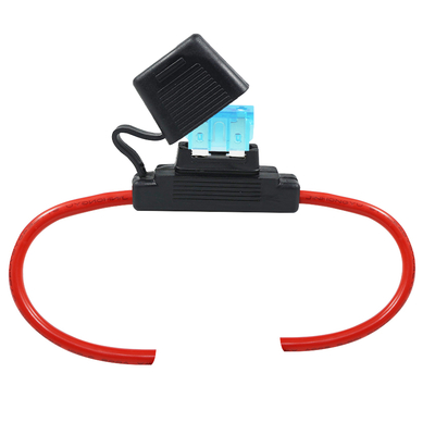 12 AWG Waterproof In-line Fuse Holder for ATC/ATO Blade Fuses 30A