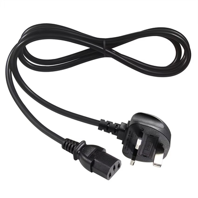 H05VV-F 0.75mm² UK to C13 Power Cord with 5A Fuse