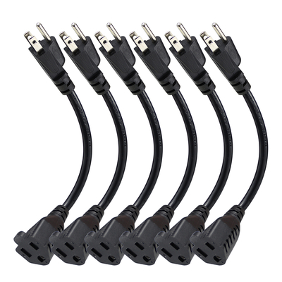 18AWG 3-Prong Pigtail Power Cord for Appliances and Tools