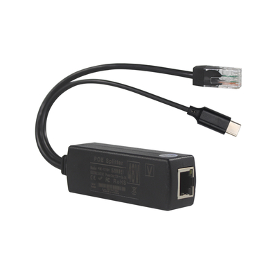 PoE Splitter with USB-C Output for Non-PoE Devices