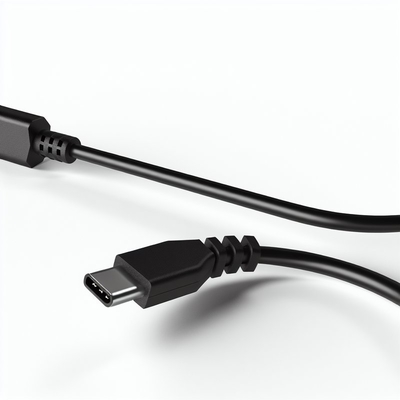 USB-C to DC 20V Power Cable with 5.5x2.5mm Right-Angle Connector