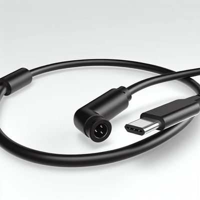 USB-C to DC 20V Power Cable with 5.5x2.5mm Right-Angle Connector