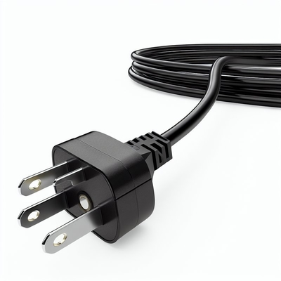 Grounded 3-Prong Power Extension Cord for Computers and Appliances
