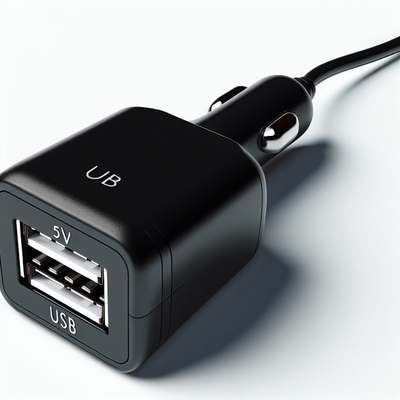 5V USB Step-Up Converter Power Adapter with Cigarette Lighter Socket for Vehicle Appliances