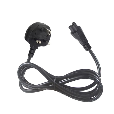 UK BS 1363 to IEC C5 Power Cord 250V 2.5A for Laptop Adapter