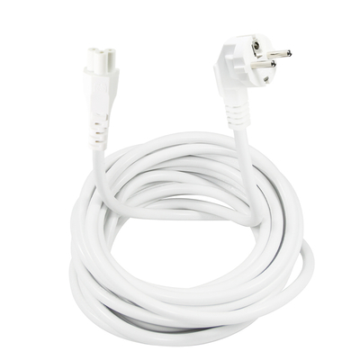 VDE Certified EU Schuko to IEC C5 Power Cord 2.5A 250V H05VV-F