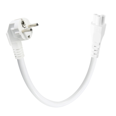 VDE Certified EU Schuko to IEC C5 Power Cord 2.5A 250V H05VV-F