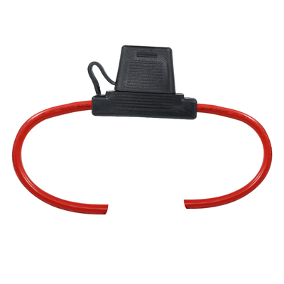 30A In-Line Fuse Holder with 10 AWG Wire for Automotive