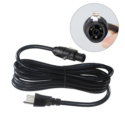 NEMA 5-15P to PowerCON TRUE1 Power Cable 15A 125V for Audio Lighting