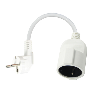 Schuko CEE 7 Male to Female EU Power Cord 16A 250V