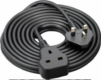 UK Fused Power Extension Lead 13A 250V Male to Female
