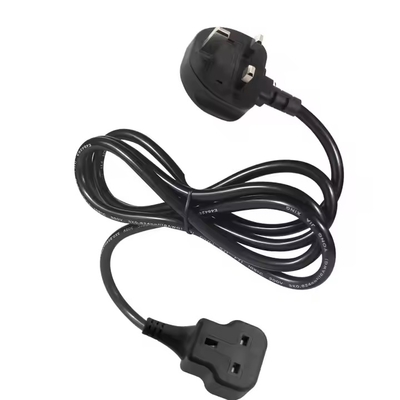 UK Fused Power Extension Lead 13A 250V Male to Female