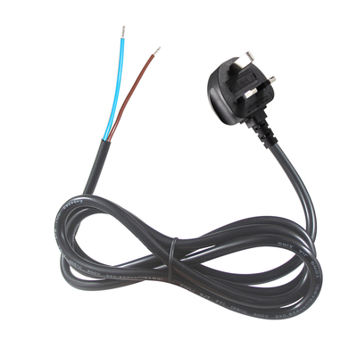 15A 125V NEMA 5-15P Power Cord with Stripped Tinned Ends