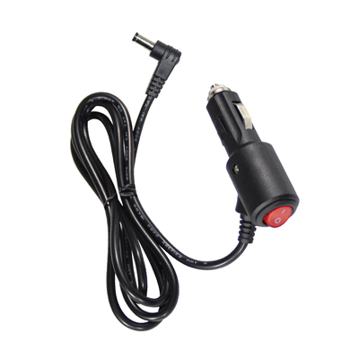 12V Car Power Outlet Extender Multi Socket Splitter Adapter DC Extension Cable for Cigarette Lighter GPS Dash Cam