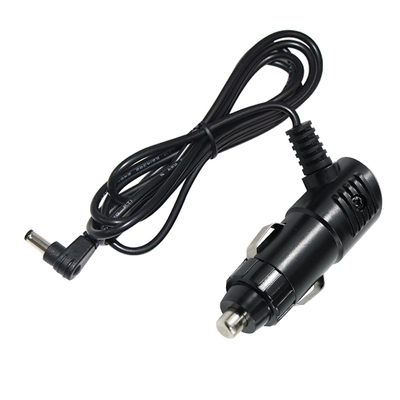 12V 3A Angled Cigarette Lighter Plug to DC 2.1mm Power Cable