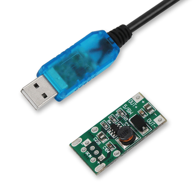 USB to DC Step up Power Converter Cable 5V to 9V 12V Voltage Booster Adapter Cord for Router Camera LED Light Small Fan