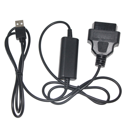OBD Hardwire Kit with Switch for Dash Cam DVR Power Cable Constant Power Low Voltage Cut Off Step up DC Cable