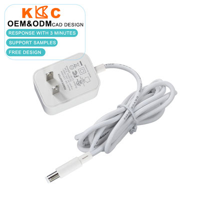12V 1A US DC Power Adapter, White DC5.5x2.1mm Connector, AC to DC Wall Plug Charger for Modems Hubs Digital Photo Frames