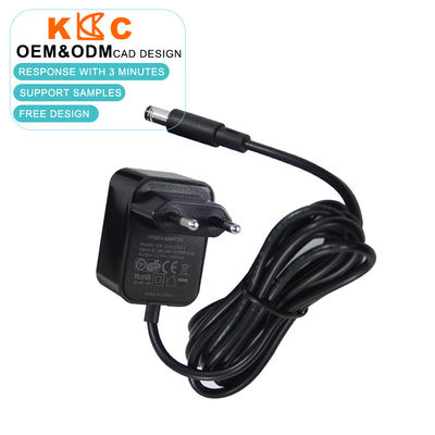 6V 1A DC Power Adapter with EU Plug  European Standard Wall Adapter Power Supply VDE Certified for Security Systems