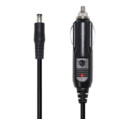 Portable DC12V Car Cigarette Lighter Plug Cable With 5.5mm*2.1mm Connector