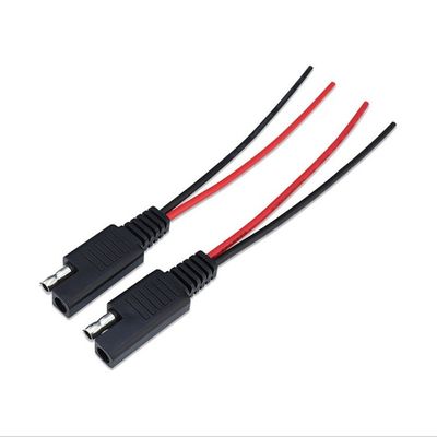 DIY Automotive Solar SAE Extension Cable 18AWG 2 Pin Quick Disconnect