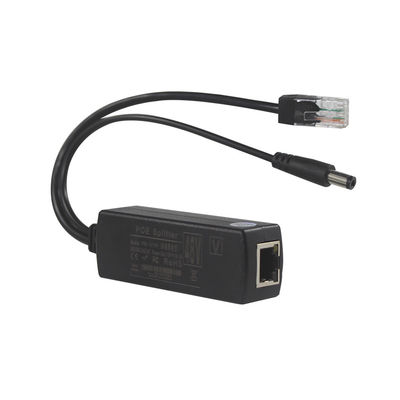 802.3af 12V POE Splitter with DC Jack USB-C 100Mbps