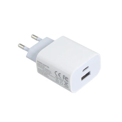 1A +1C European Power Charger for Phone 18W 20W Travel Adapter OEM/ODM