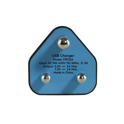 SA Plug USB Charger with USB-C and USB-A Ports 5V 3.4A