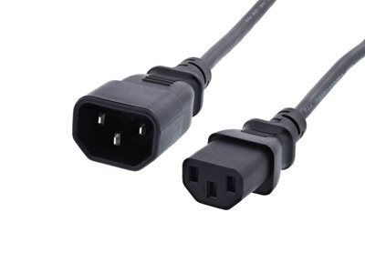 2 FT C13 Power Cord Extension Standard for Optimal Power Supply
