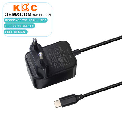 36W 12V 3A AC Switching Power Supply Adapter with Type C Output