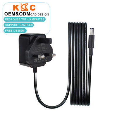 12V 2A Power Supply Adapter with Multiple DC Plug Options